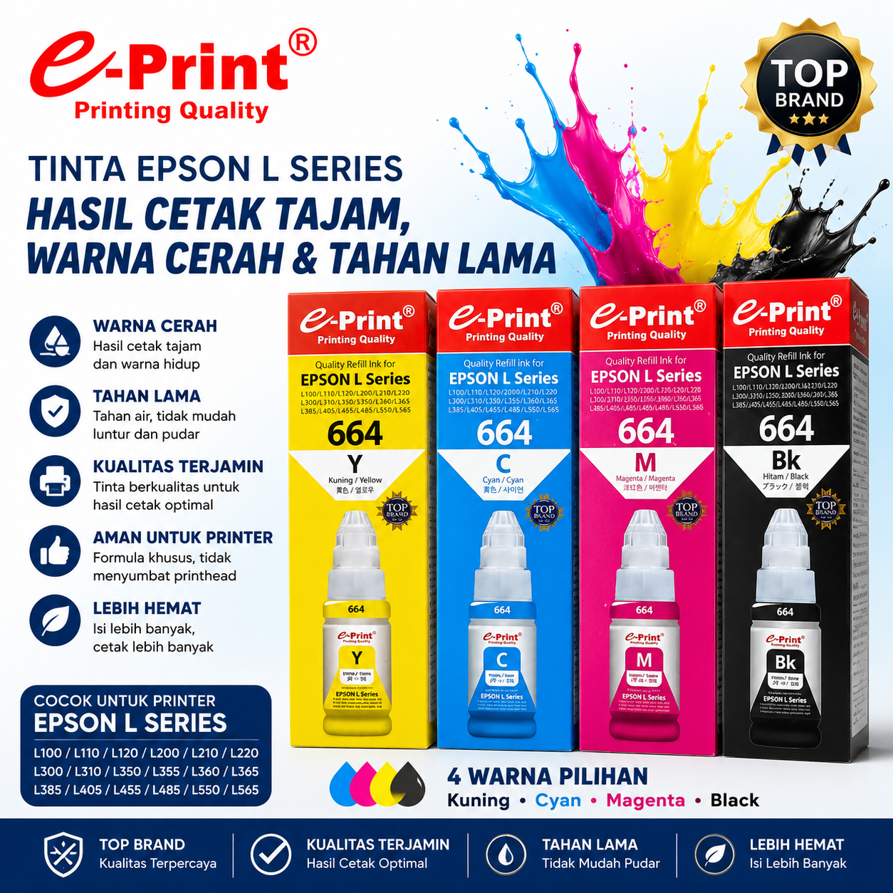 Tinta Epson L Series
