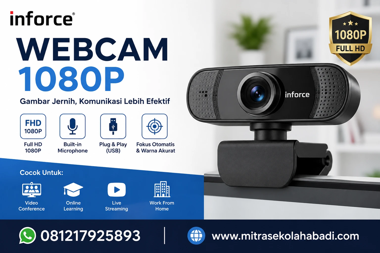 Webcam 1080P